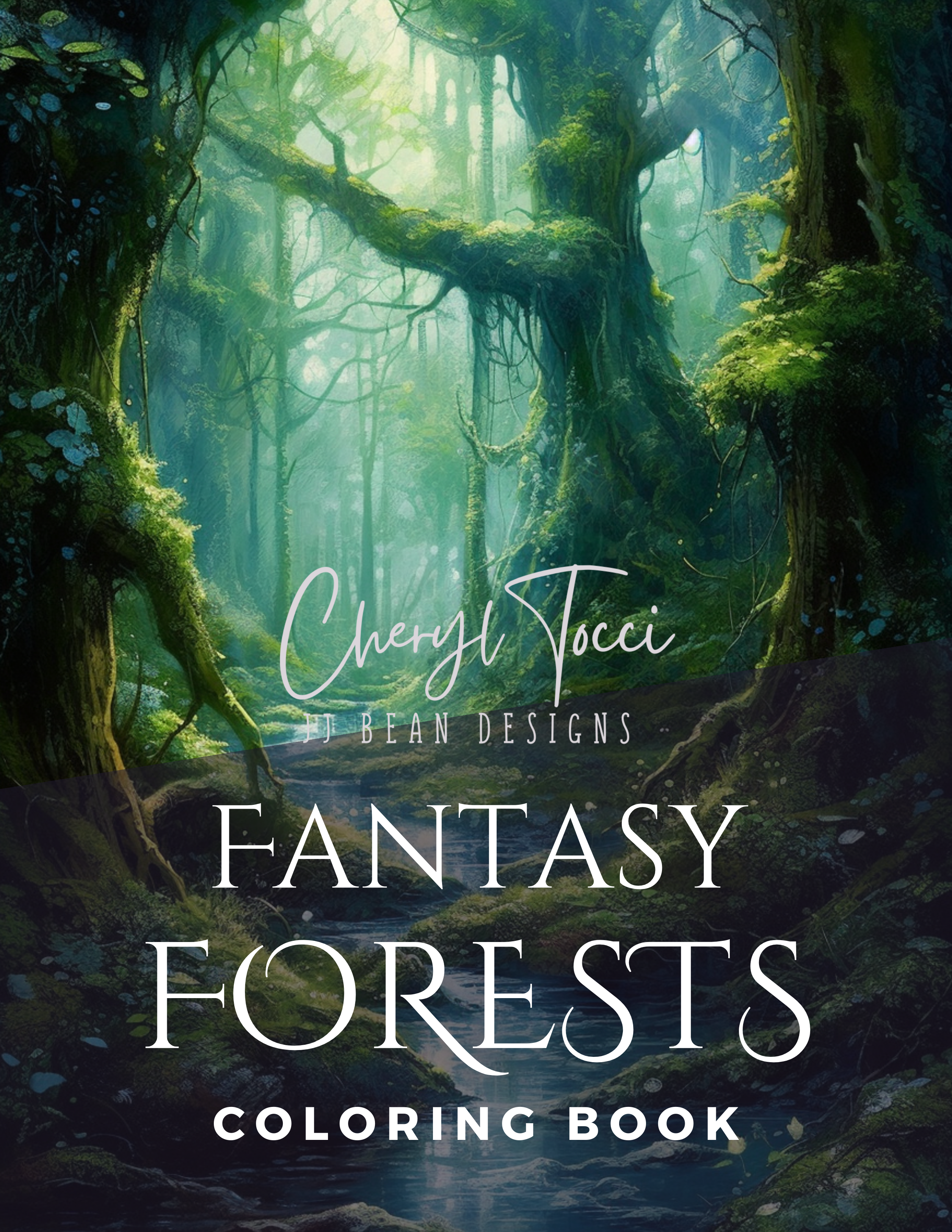 fantasyforestcoloringbook