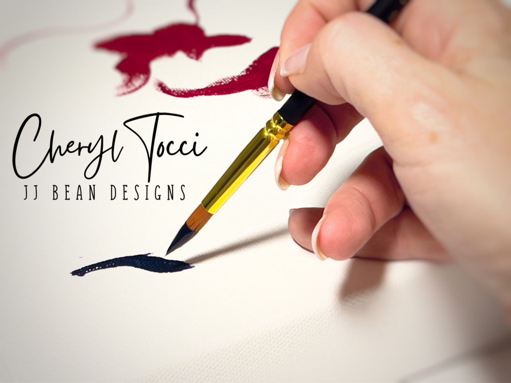 Premium Artist Brushes from JJ Bean Designs with Cheryl