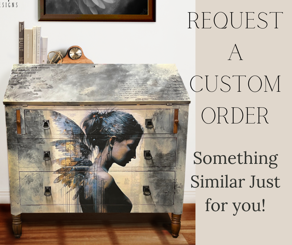 Custom Painted Furniture- Dresser, Desk, Table and More - JJ Bean Designs